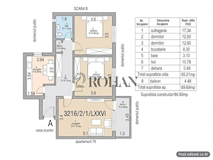 3 Camere Decomandat | Bd. Transilvaniei | Finisat Modern | Lift | Boxa - imagine 20