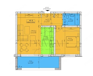 Apartament 2 camere decomandat | Ultimul etaj | Teras #259; 10,46 mp | Parcare - imagine 8