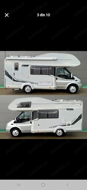 LMC Liberty Breezer (2010) Alkoven   70.000 km Reali (Istoric Ford)   6 Locuri Acte   Autonomie Tota - imagine 10