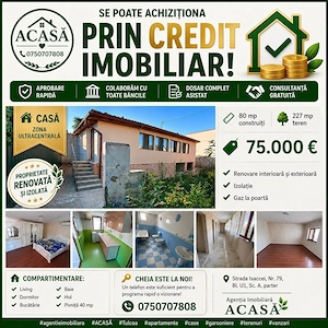 Tulcea, casă de vânzare eligibilă cu credit ipotecar