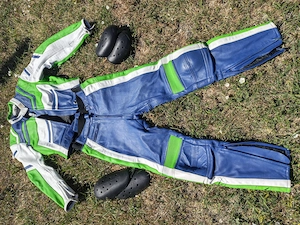 Costume din piele moto cu protectoare 50 52. ProBiike profesionale.  - imagine 5
