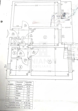 Apartament 2 camere decomandat 52mp Brazda, centrala proprie - imagine 6