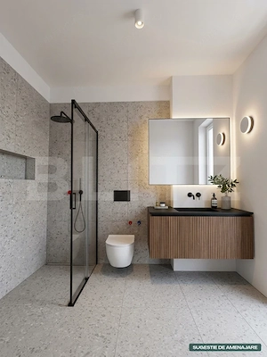 Apartament 2 camere, 48mp, etaj intermediar, balcon, parcare, VIVO  - imagine 5