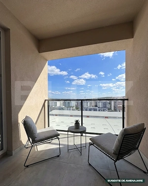 Apartament 2 camere, 48mp, etaj intermediar, balcon, parcare, VIVO  - imagine 4