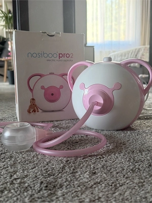 Aspirator nazal electric Nosiboo Pro2   roz