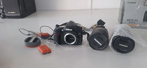 Vând Nikon D610 + 2 obiective Tamron + accesorii (kit complet)