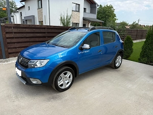 Dacia Sandero Stepway Prestige 0.9tce bnz euro 6, prop de noua, 89.800 Km carte service - imagine 2