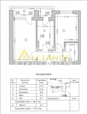 Apartament 2 camere | Drumul Jilavei | Bloc 2020 | 55 mp - imagine 10