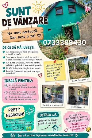 Casa Verde  cu panorama e de vanzare!