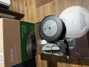 Aspirator robot iRobot Roomba Combo j5 (j5178) cu mop, negru, garantie 2026