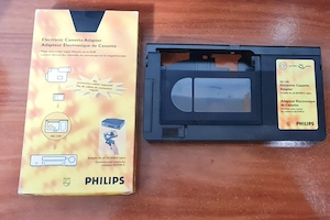 Caseta adaptor video VHS