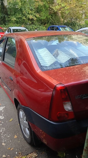 Vând Dacia Logan 2007 ,1.6 mpi 78000 km reali ,roșu metalizat Kiss fm ,proprietar ITP 2027 ,RCA , - imagine 3