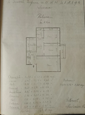 Apartament 3 camere 65 mp-zona ultracentrală Suceava, mobilat și utilat - imagine 4
