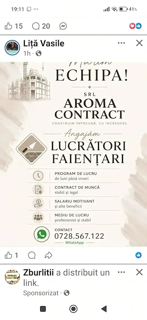 Angajam montatori gresie faianta 