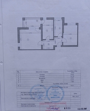 Apartament de 2 camere mobilat si utilat complet (loc de parcare inclus) - imagine 5