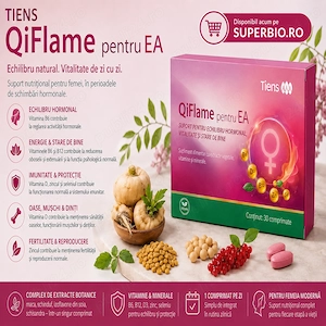 TIENS QiFlame pentru EA - Vitalitate, Vitamine, Zinc și Seleniu