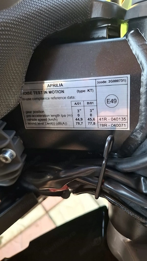 vand Aprilia SX 125 2024 20606km A1 - imagine 5