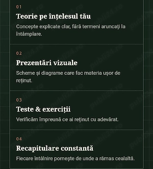 Investește în pregătirea ta astăzi. Rezultatele se construiesc pas cu pas! - imagine 2