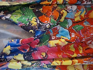Rochie colorata de zi