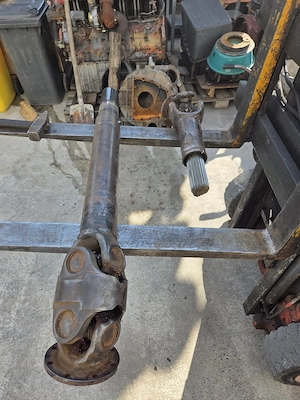 cardan Hanomag pentru Taf cu Homocinetica 1250mm flanse de 150mm - imagine 3