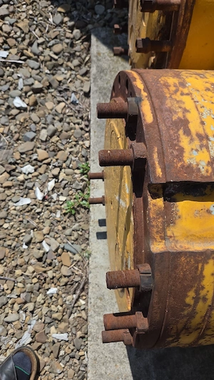 Piese punte Hanomag 77 prezon pinion reductor transmisie finala grup de pe set punti - imagine 4