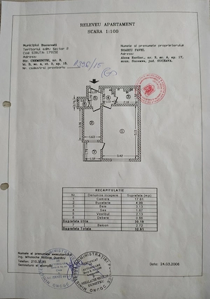 Garsoniera 33mp, etaj 2 10, Doamna Ghica-sector 2, Bloc reabilitat, Proprietar - imagine 8