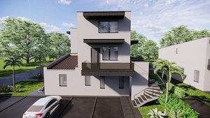 Casă modernă cu 3 dormitoare direct la mare în Asprovalta Grecia - imagine 9