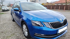 Skoda Octavia DSG 2.0 150CP 2019 stare impecabila Diesel albastru - imagine 7
