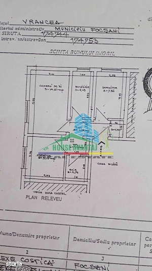 Apartament 3 camere parter