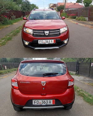 Sandero Stepway 2016 185 mii km 1.5 d 90 cp impecabil full dotari  - imagine 4