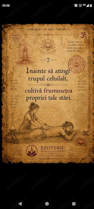 Servicii de masaj in deplasare sau la mine.