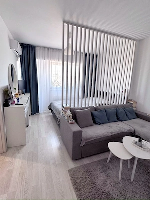 Apartament studio modern aproape de Mall Plaza bloc nou, complet utilată - imagine 2