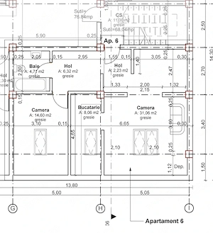 Apartament de vanzare in zona Gavril Muzicescu la mansardă