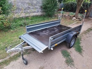 Remorcă 750kg cu extra dotări înmatriculată  - imagine 3