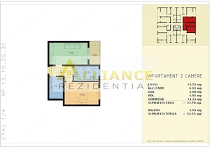 APARTAMENT 2 CAMERE |12 MIN METROU DIMITRIE LEONIDA | PARCARE INCLUSA - imagine 16