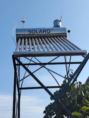 Panou solar apa calda si  pompa ridicare presiune