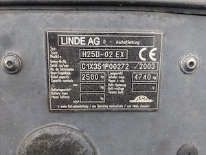 Motostivuitor Linde H25D - imagine 4