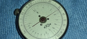 Pentru colectionari -  Instrument mecanic trigonometric MAVKI - Riglă de calcul logaritmică 