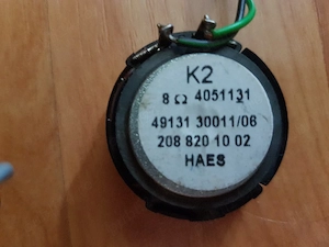 Pentru Mercedes CLK , W208 , C208 posibil W209 C209 Tweeter si difuzor bas/medii pentru usa fata  - imagine 3