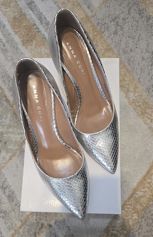 Pantofi ANNA CORI   design sofisticat, textura snakeskin 38
