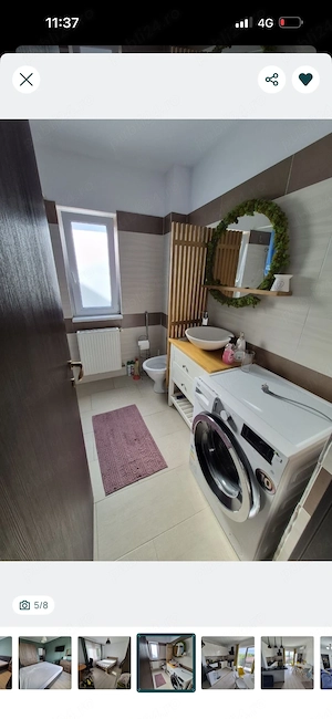 Proprietar   vând apartament 3 camere, complet mobilat, în CCR Residence   Valea Lupului, Iași - imagine 5