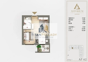 Garsonieră Premium ,Design Modern ,Gata de Mutare ,Astorium Pallady - imagine 4