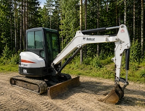 Miniexcavatorul Bobcat E35