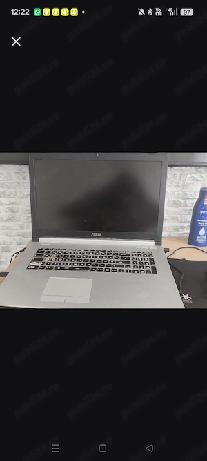 Laptop Gaming MSI i7-6700HQ + GTX 960M | 16GB RAM | 2TB | Funcțional