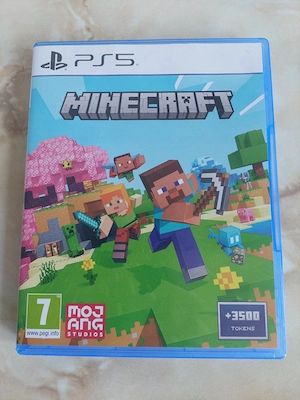 [PS5] Vând joc original Minecraft pentru PlayStation 5 [ca nou] [poze reale]