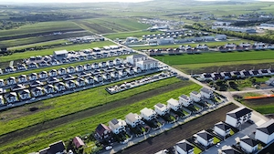 Teren 1.100 mp intravilan 2 deschideri, toate utilitățile, ideal casă - imagine 2