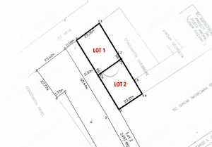 Teren de 785mp cu deschidere dublă 23/34m, strada principală Ciofliceni! - imagine 3