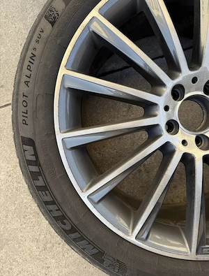 Vand 4 panvelope iarna Michelin Pilot Alpin 5 SUV  255 45 R20 in stare foarte buna - imagine 5