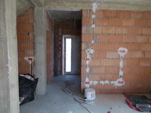 Duplex intreg jumatate, la rosu gri, Giarmata vii, P+E, 4 cam, 438mp teren - imagine 4