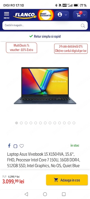 Asus vivobook I7